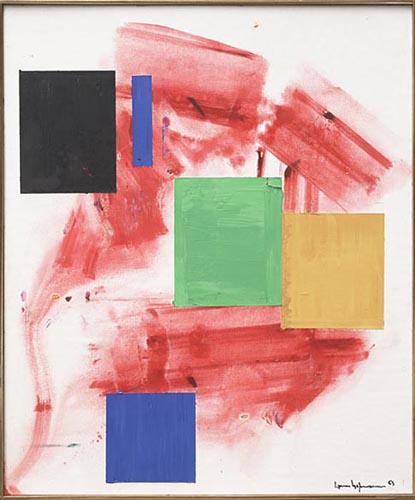 Polyhymnia by Hans Hofmann, 1963 Oil on Canvas, Abstract Expressionist Painting