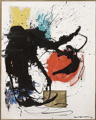Rope Swinger by Hans Hofmann, 1962 Oil and Enamel on Canvas, Art