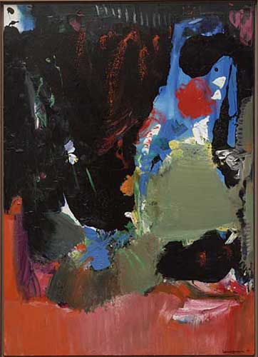 And Thunderclouds Pass by Hans Hofmann,  1961 Oil on Canvas