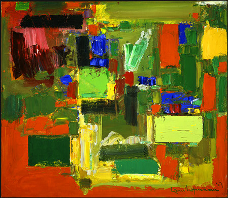 Autumn Gold by Hans Hofmann, 1957 Oil on Canvas