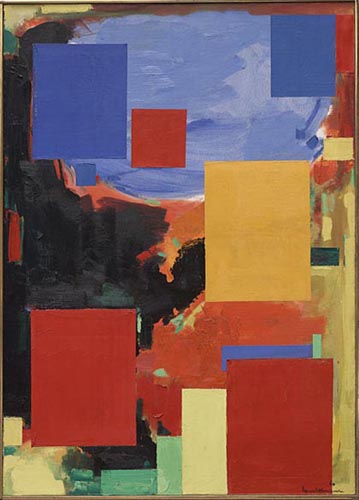 Goliath by Hans Hofmann, 1960 Oil on Canvas, Painting